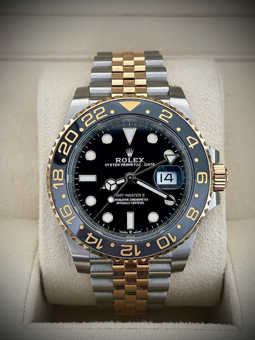 Automatic Rolex GMT-Master II 126718GRNR Black Dial 40mm