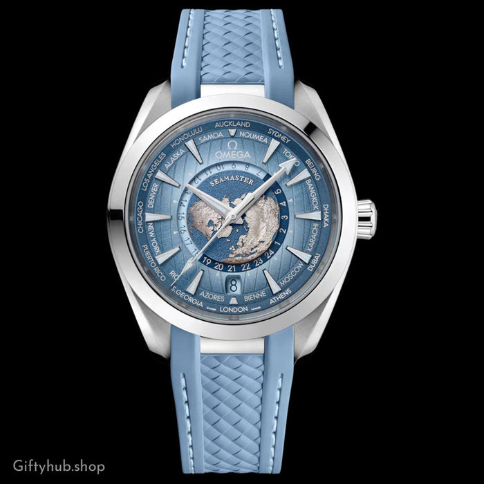 Automatic Omega Seamaster Aqua Terra 150m 43 Mm, Steel On Rubber Strap