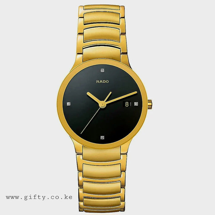 Luxury Golden Ceramic Timepiece for Men and Women