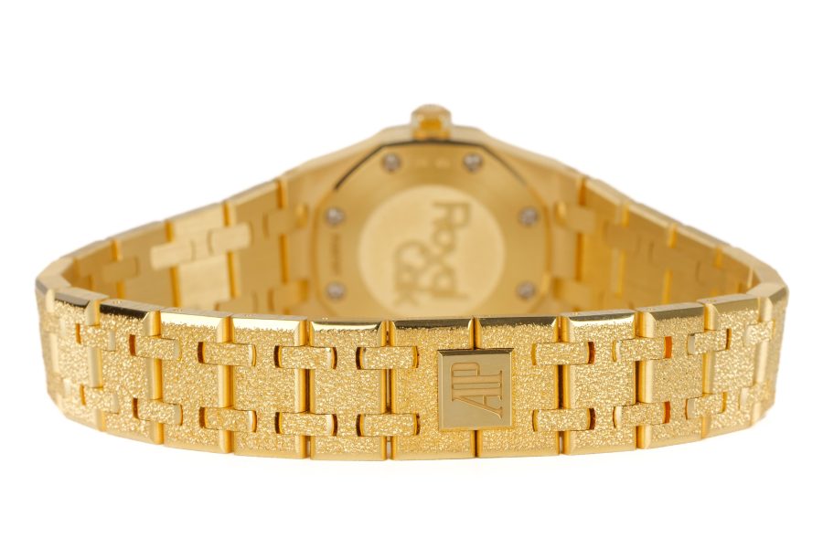 Audemars Piguet Royal Oak Frosted Yellow Gold 18K 77450BA.GG.1361BA.01