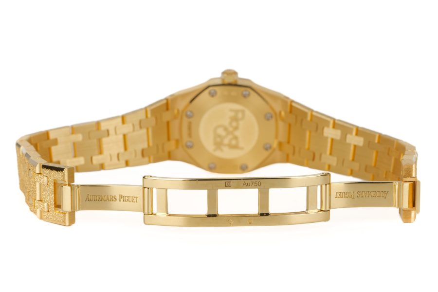 Audemars Piguet Royal Oak Frosted Yellow Gold 18K 77450BA.GG.1361BA.01