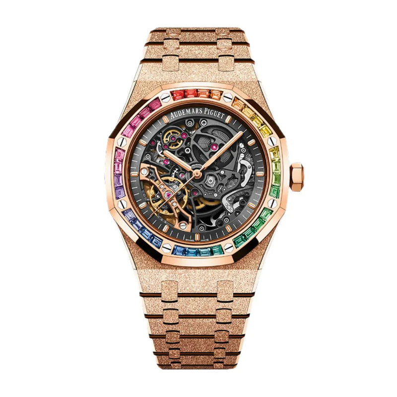 Audemars Piguet 154120R Royal Oak Double Balance Wheel Openworked Frosted