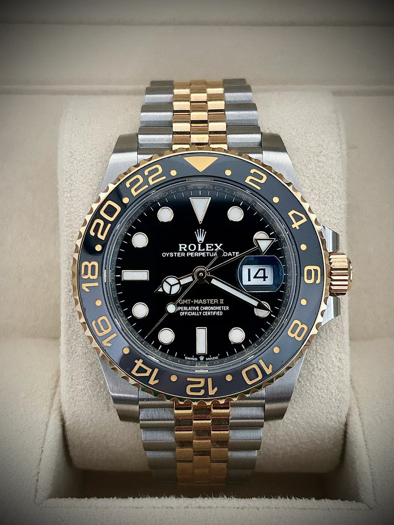 Automatic Rolex GMT-Master II 126718GRNR Black Dial 40mm