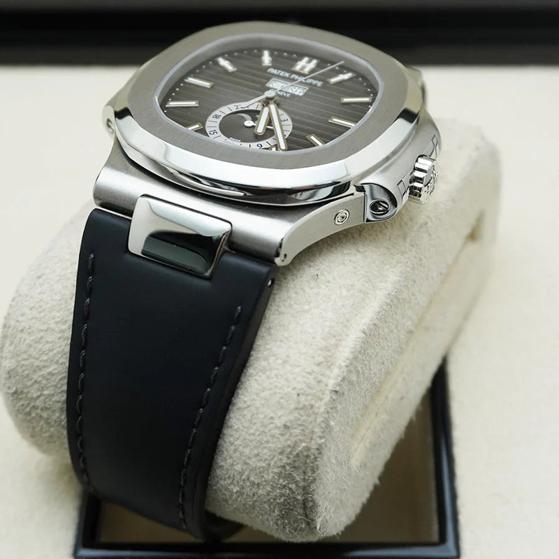 Patek Philippe Nautilus Annual Calendar Moon Phase 40mm 5726A Black Dial