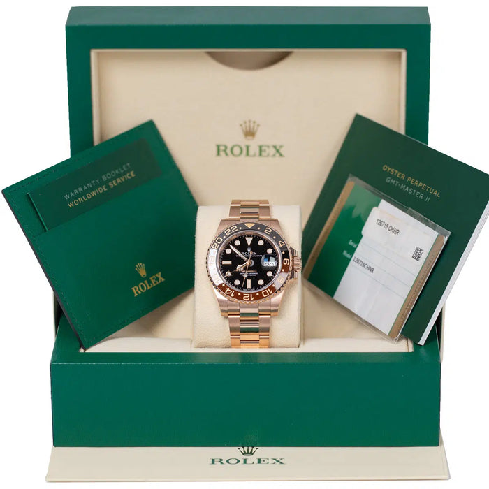 Rolex GMT 126715CHNR GMT-Master II Rootbeer Mens Watch
