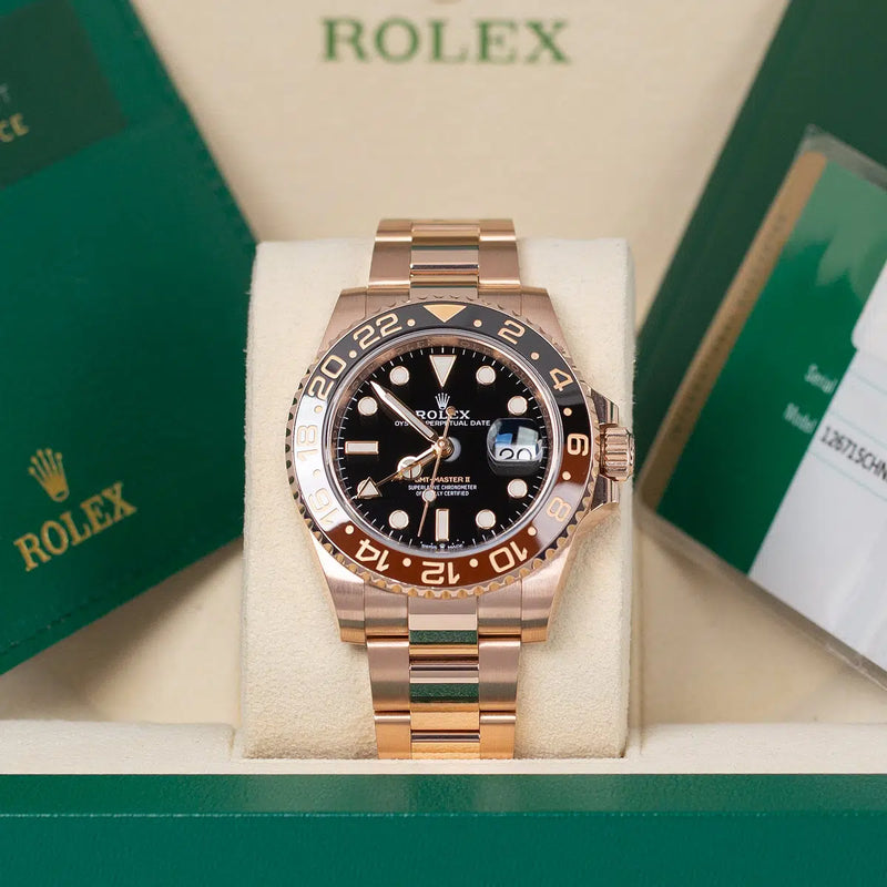 Rolex GMT 126715CHNR GMT-Master II Rootbeer Mens Watch