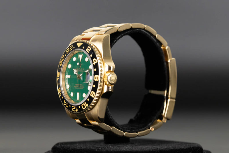 Rolex 116718 GMT Master II Green Dial