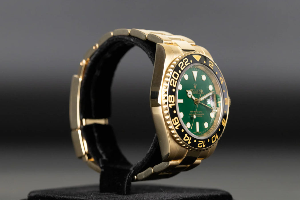 Rolex 116718 GMT Master II Green Dial