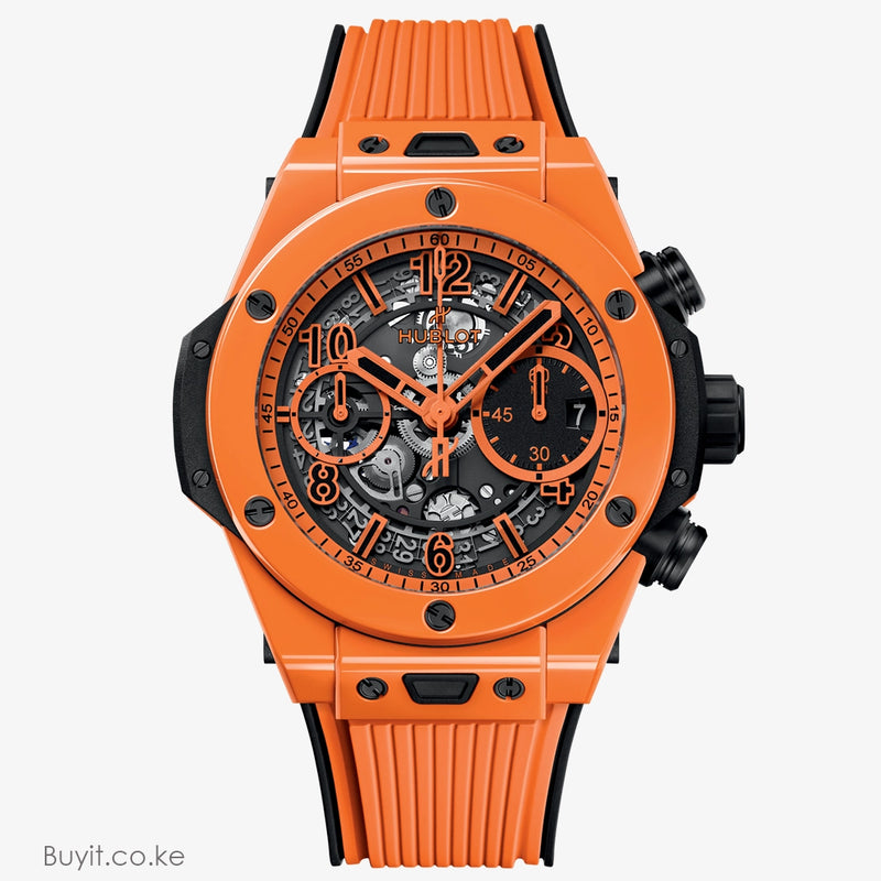 HUBLOT BIG BANG UNICO ORANGE CERAMIC 45 MM