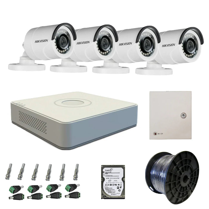 Hikvision Full Kit 4 Channel