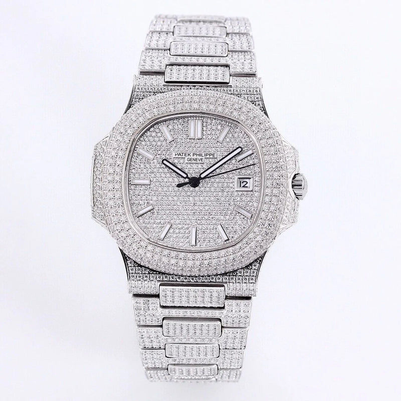 Patek Philippe Nautilus Watch Iced Ref. 5719
