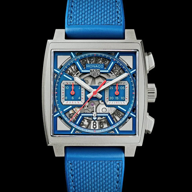 TAG Heuer Monaco Chronograph 39mm Mens Watch CBL2182.FT6235