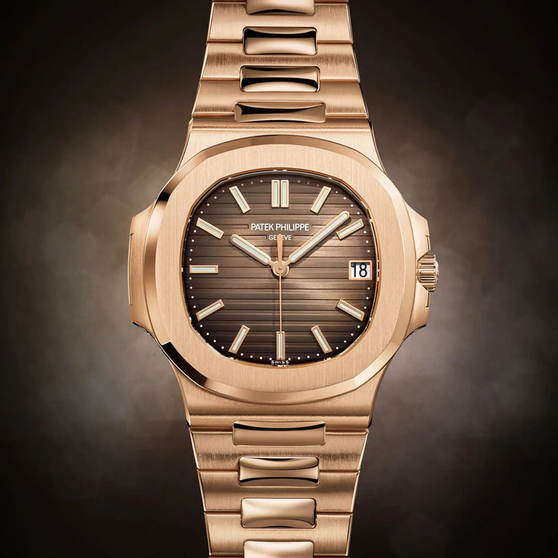 Patek Philippe Nautilus 5711R Brown Dial, Rose Gold, 40.0 mm, Self Winding