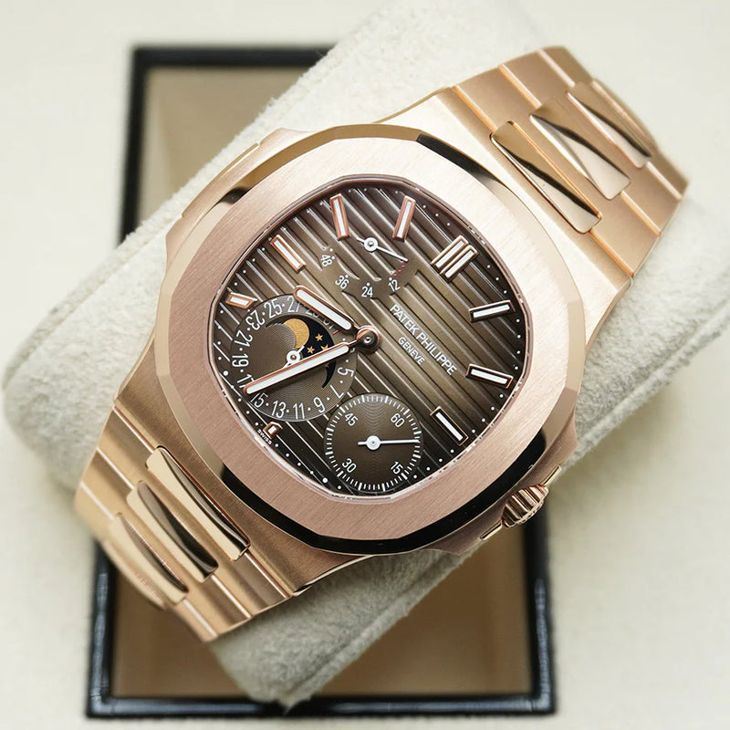 Patek Philippe Nautilus Self-Winding 40mm 5712-1R-001 Brown Dial