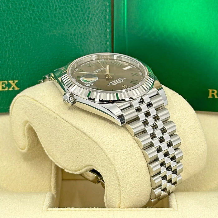Rolex Datejust WIMBLEDON 41mm, Gray Roman Dial, Jubilee 126334-0022