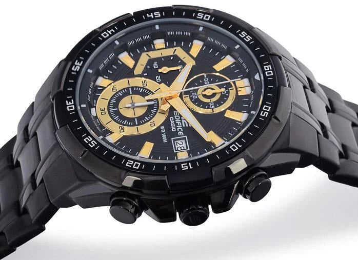 Casio Edifice Chronograph Watch for Men EFR-539BK-1AV