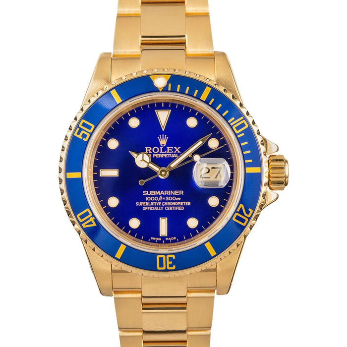 Men's Rolex Submariner 16618 Oyster Automatic